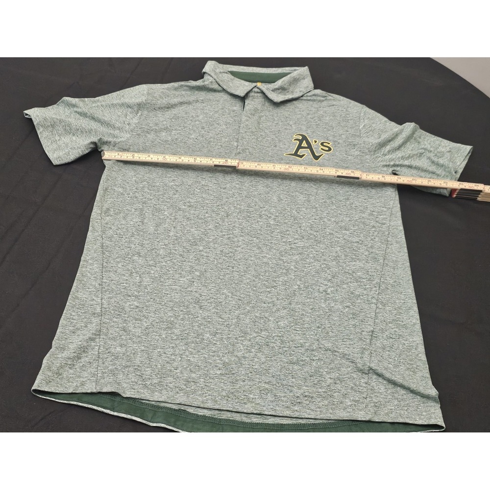 Oakland Athletics MLB Fanatics  Polo‎ Shirt. Mens Size Medium. Polyester